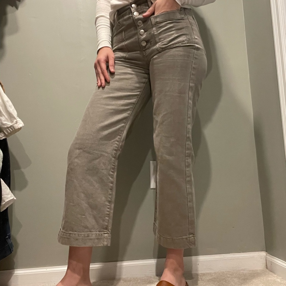 American Eagle wide leg pants.